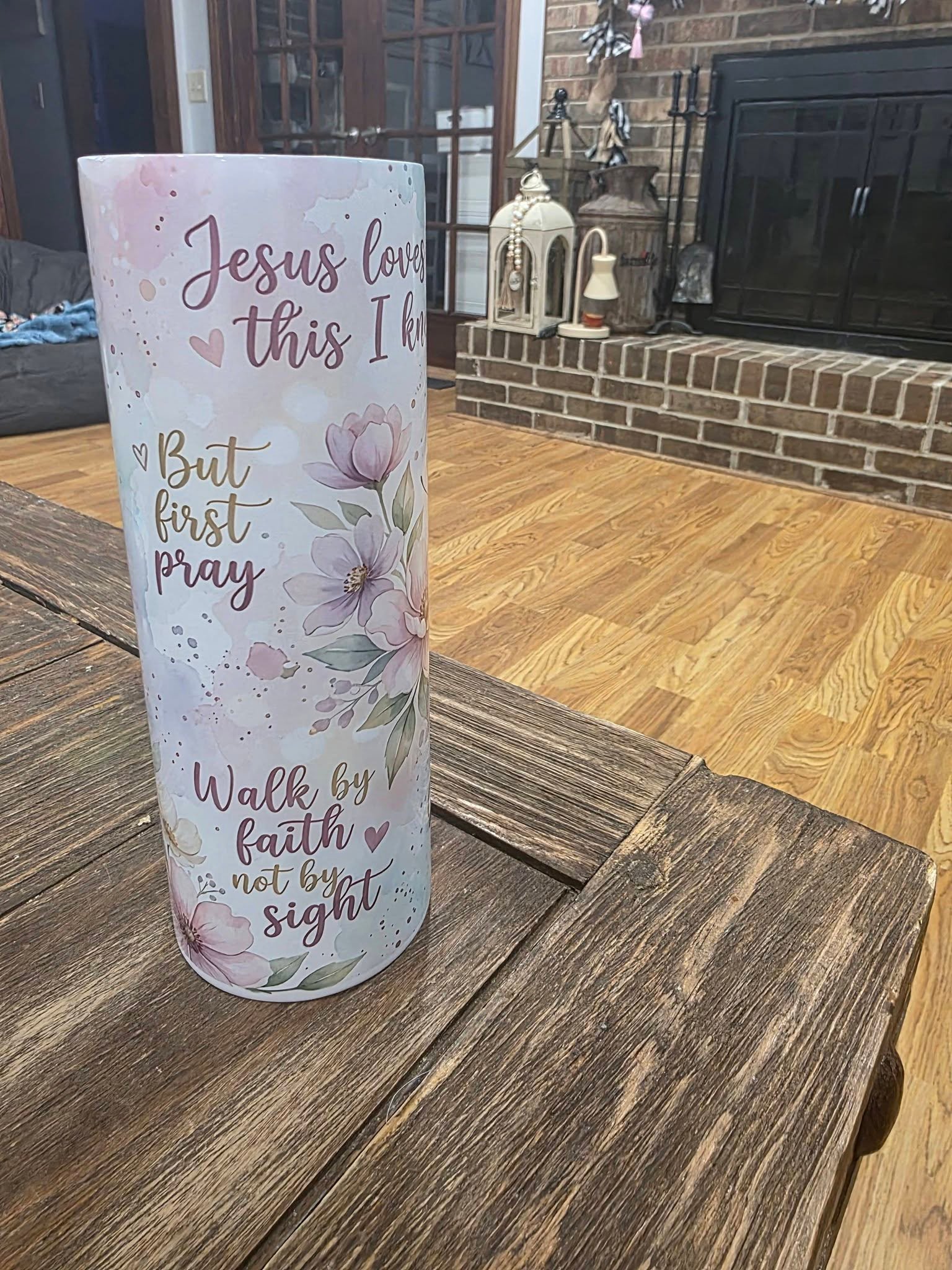 Personalized Engraved 20oz Skinny Tumbler - Image 2