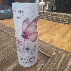 Personalized Engraved 20oz Skinny Tumbler