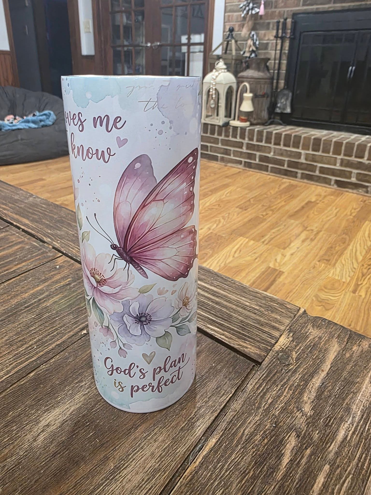Personalized Engraved 20oz Skinny Tumbler