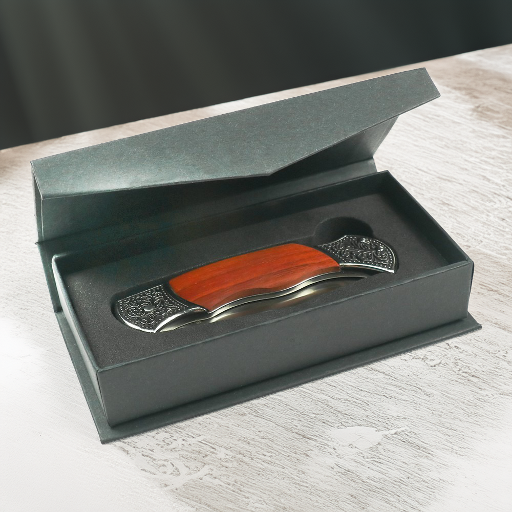 Personalized Vintage Pocket Knife with Gift Box