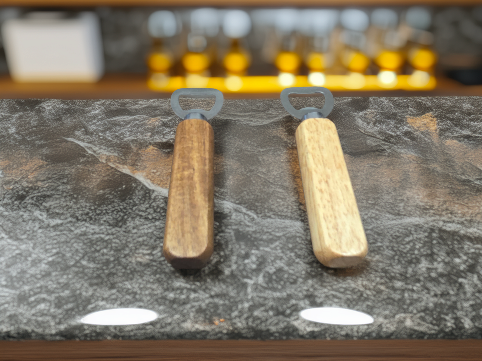 Wood Bottle Opener